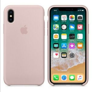 iPhone X Silicone Case - Pink